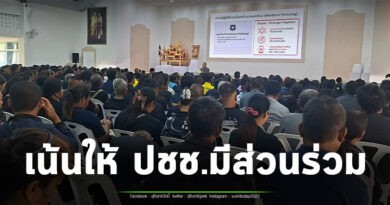 ภาค ปชช.ผนึกกำลังตำรวจสุรินทร์ สร้างเครือข่ายความปลอดภัยยุคใหม่ พร้อมเปิดตัวแอป Police Care แจ้งเหตุได้ทันใจ