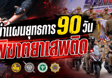 จ.มหาสารคาม เปิดปฏิบัติการ “Operation 90 Days” ผ่าแผนยุทธการ 90 วัน พิฆาตยาเสพติด ตั้งเป้าสร้างความปลอดภัยให้ประชาชน